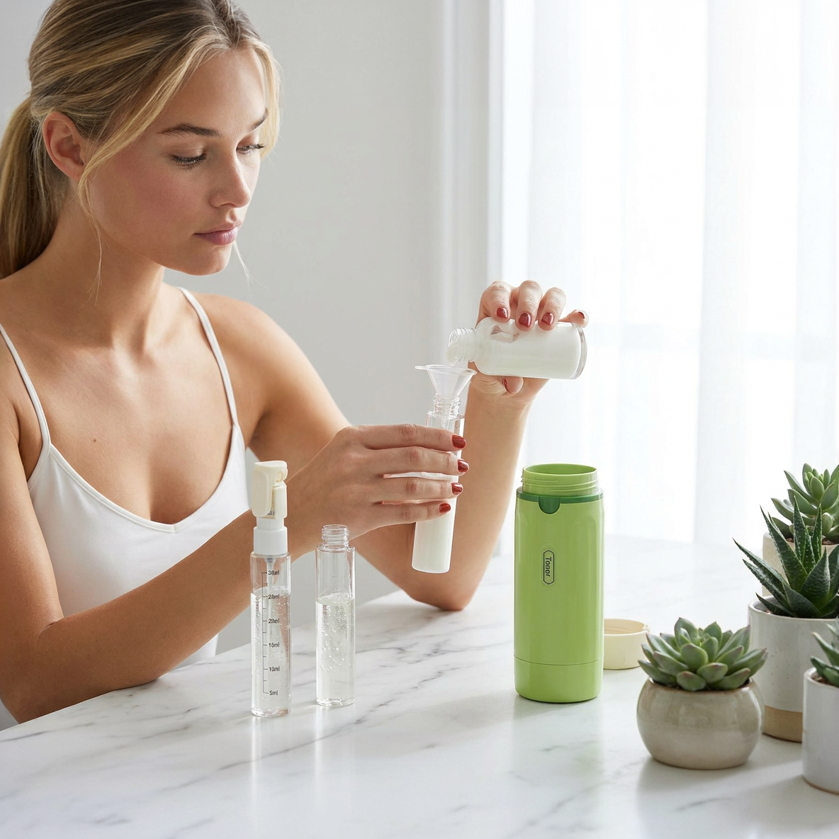 QuadFlow Travel Bottle