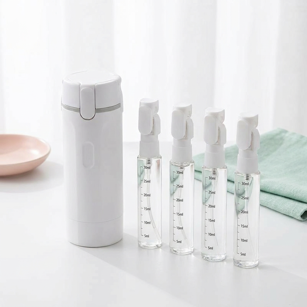 QuadFlow Travel Bottle